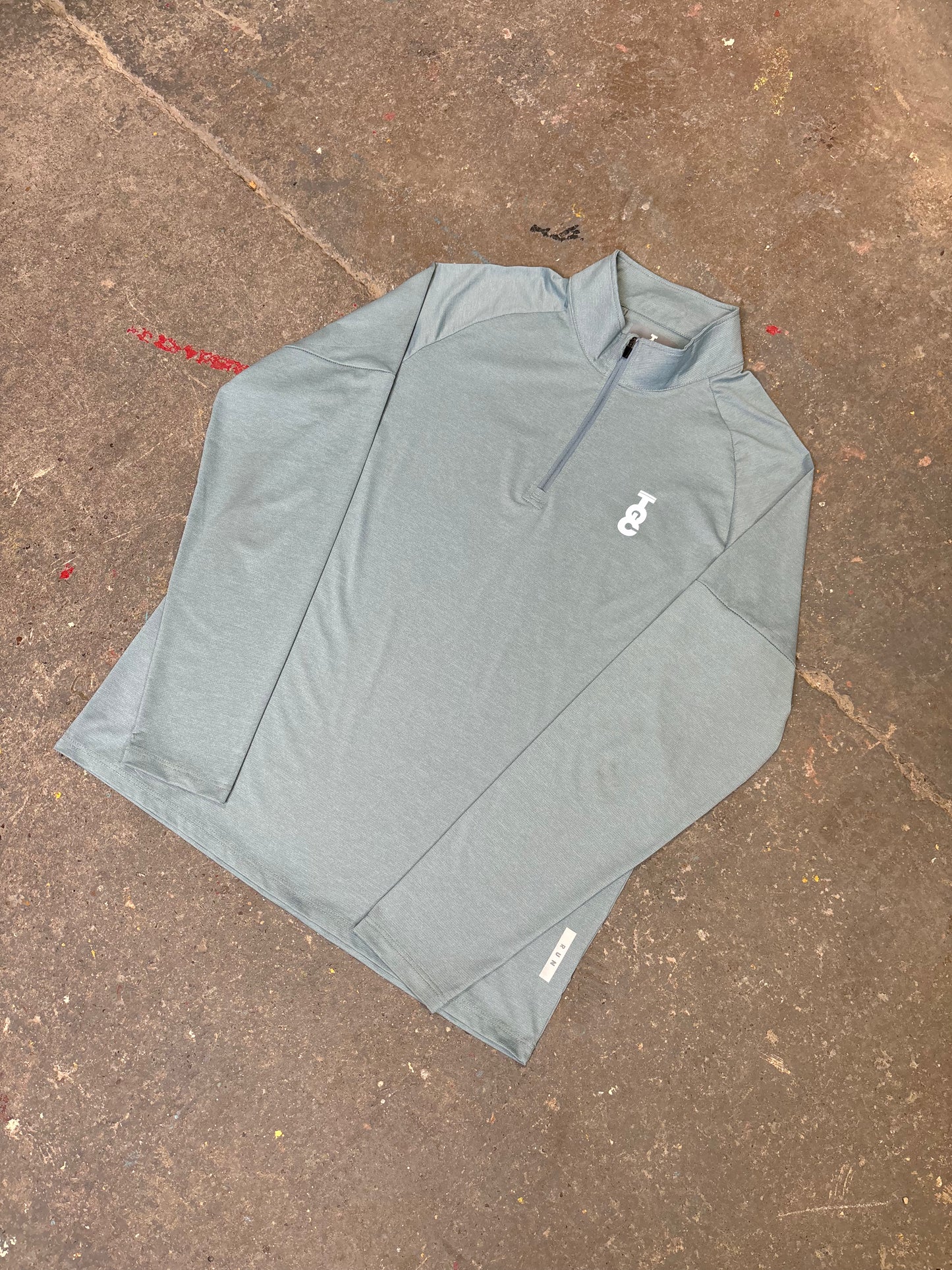 Run 1.0 1/4 Zip - Teal