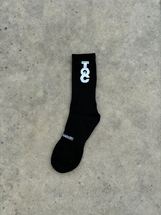 TGC Crew Socks Black